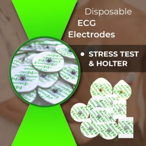 Stress Test & Holter Disposable ECG Electrodes